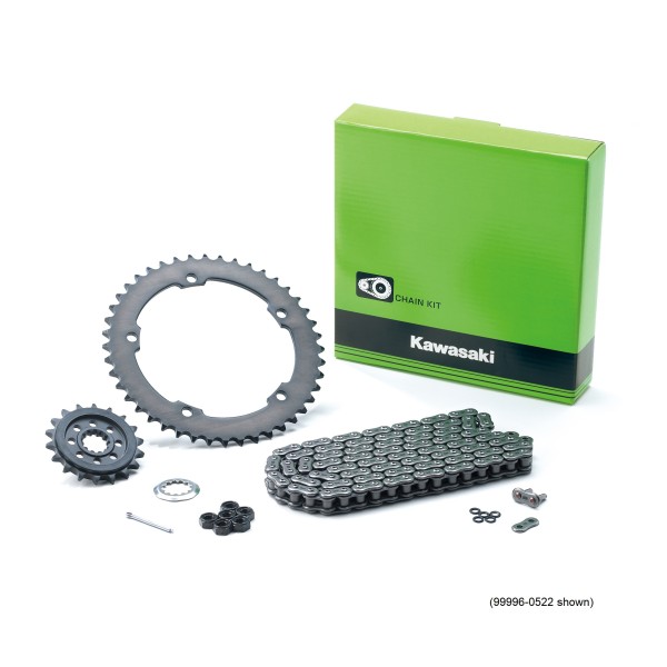 Kawasaki Genuine chain and sprocket kit